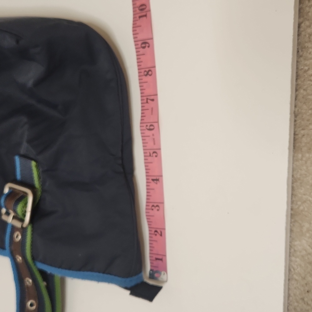 American Eagle Dark Blue Nylon/Cotton Canvas Tote Bag - Picture 10 of 13